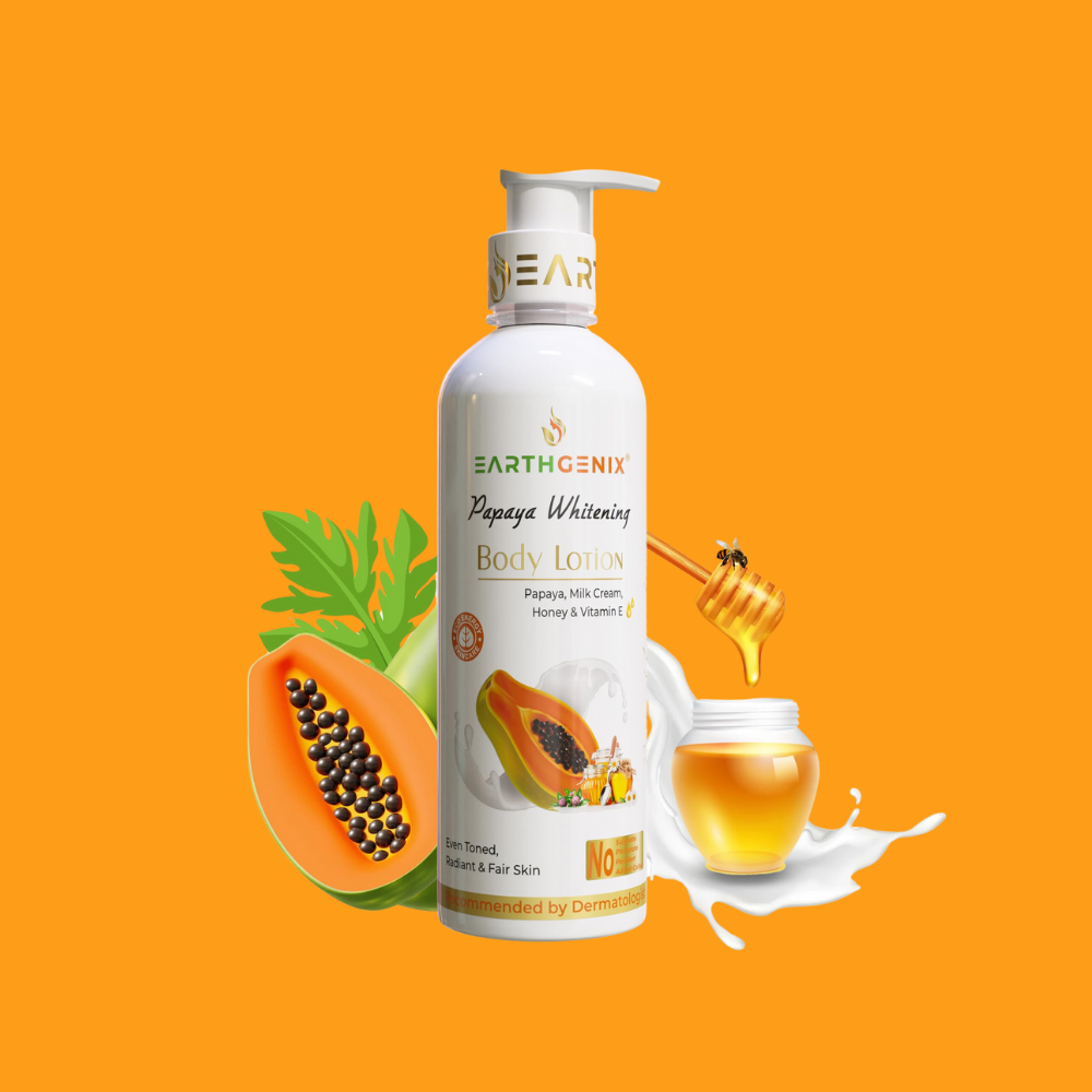 Earthgenix Papaya Body Lotion 500Ml X 2 Pc