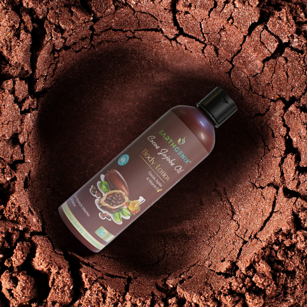 Earthgenix Cocoa Jojoba Oil Body Lotion 300Ml X 3Pc