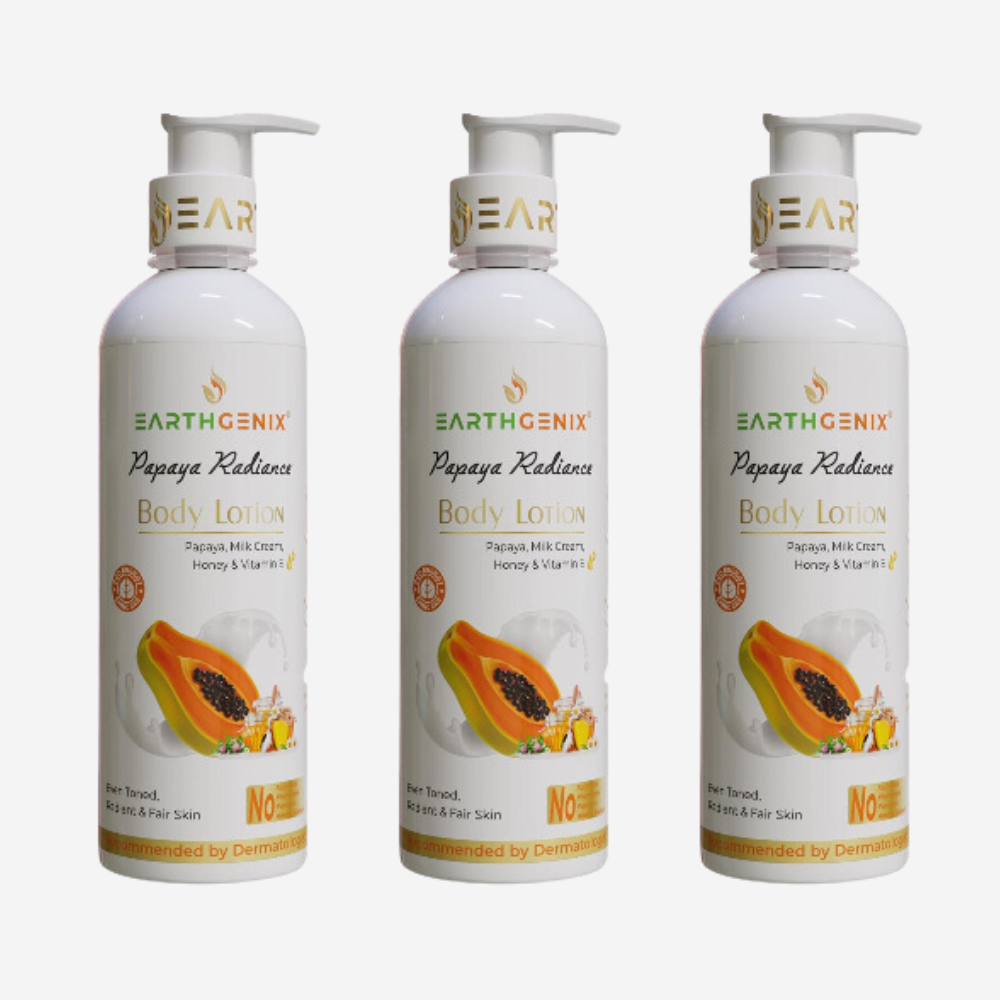 Earthgenix Papaya Body Lotion 300Ml X 3Pc