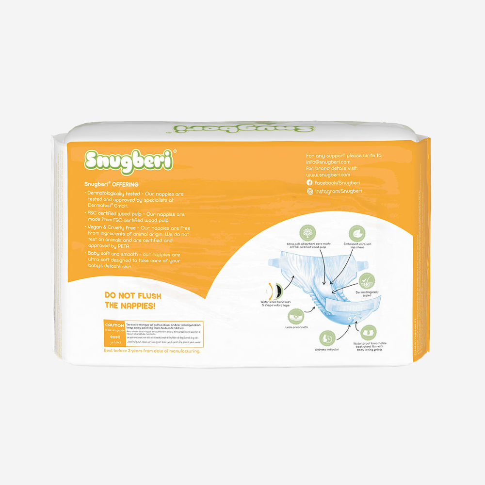 Snugberi Diaper Size 1 New Born 2-5Kg 32's