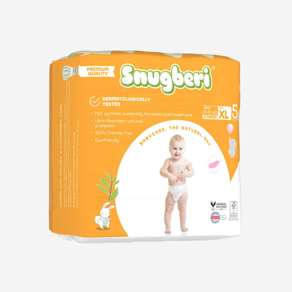 Snugberi Diaper Size 5 X Large 11-18Kg 22's