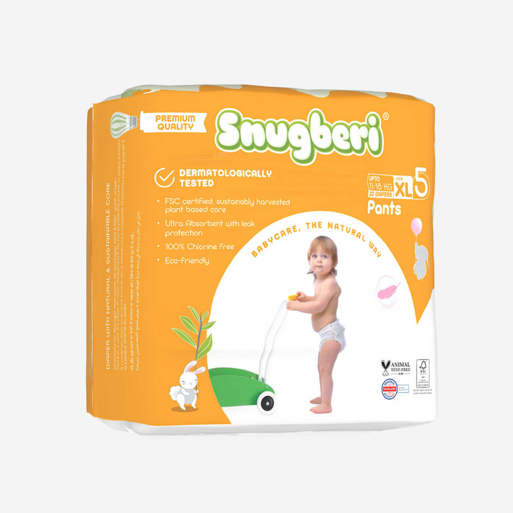 Snugberi Diaper Pants Size 5 X Large 11-18Kg 22's