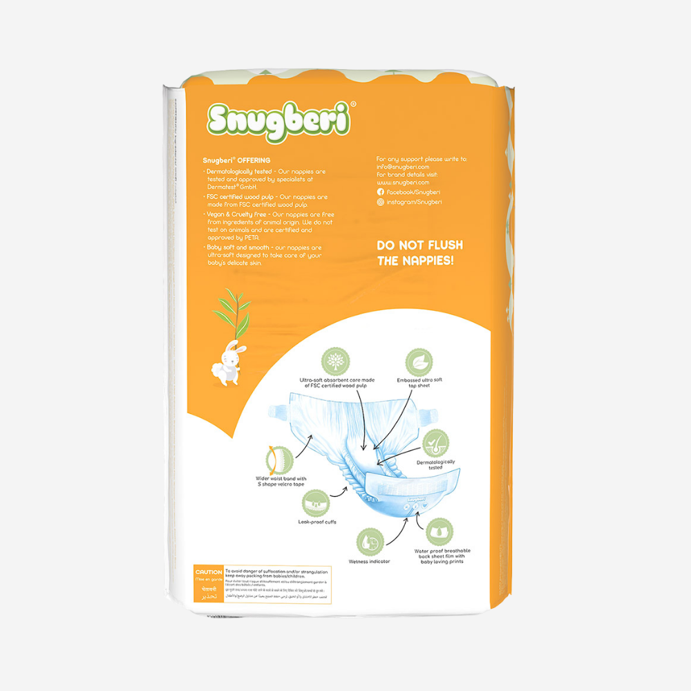 Snugberi Diaper Size 5 X Large 11-18Kg - Mega Pack 54's