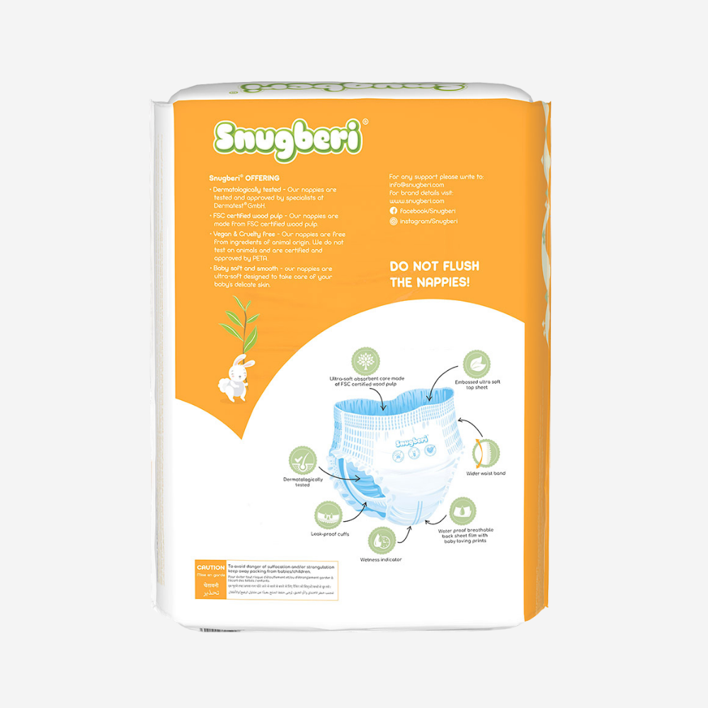 Snugberi Diaper Pants Size 5 X Large 11-18Kg - Mega Pack 54's