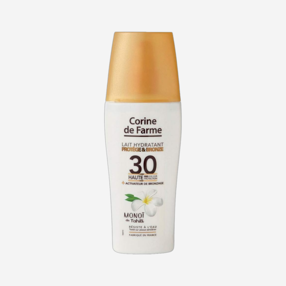 Corine De Farme-Protect & Tan Moisturizing Milk Lotion SPF 30 150ML