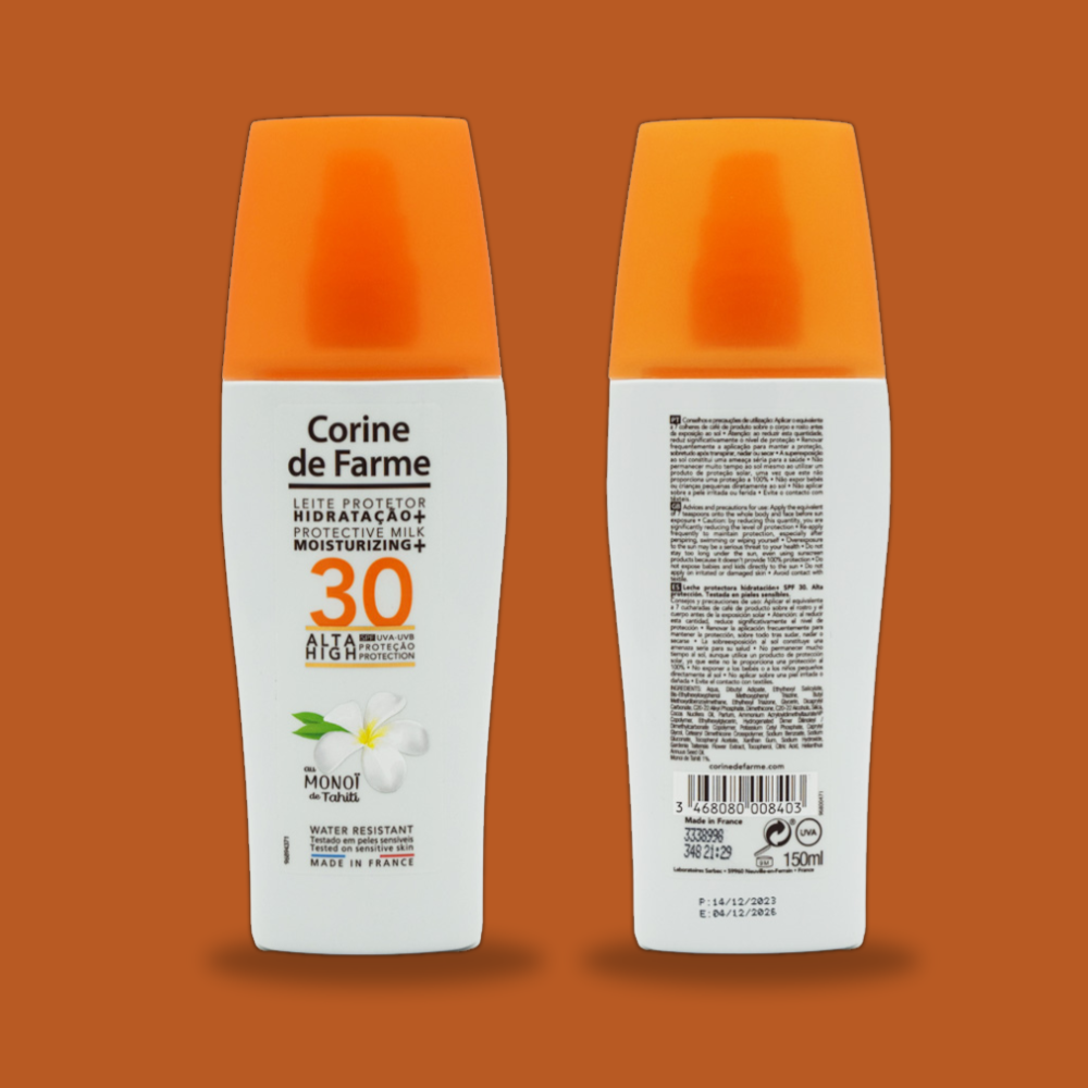 Corine De Farme-Protective Milk Moisturizing+ SPF 30 150ML