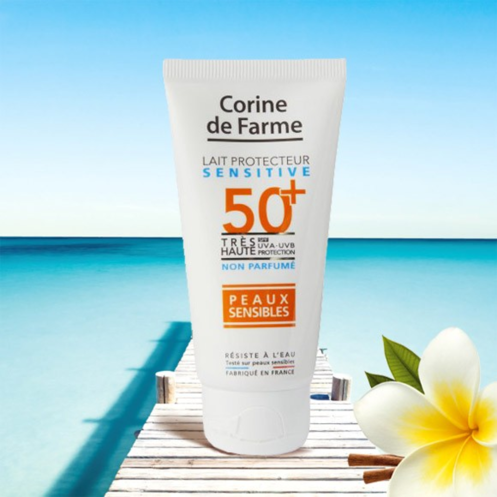 Corine De Farme-Protective Milk Sensitive Unscented Lotion SPF 50+ tube 50ML