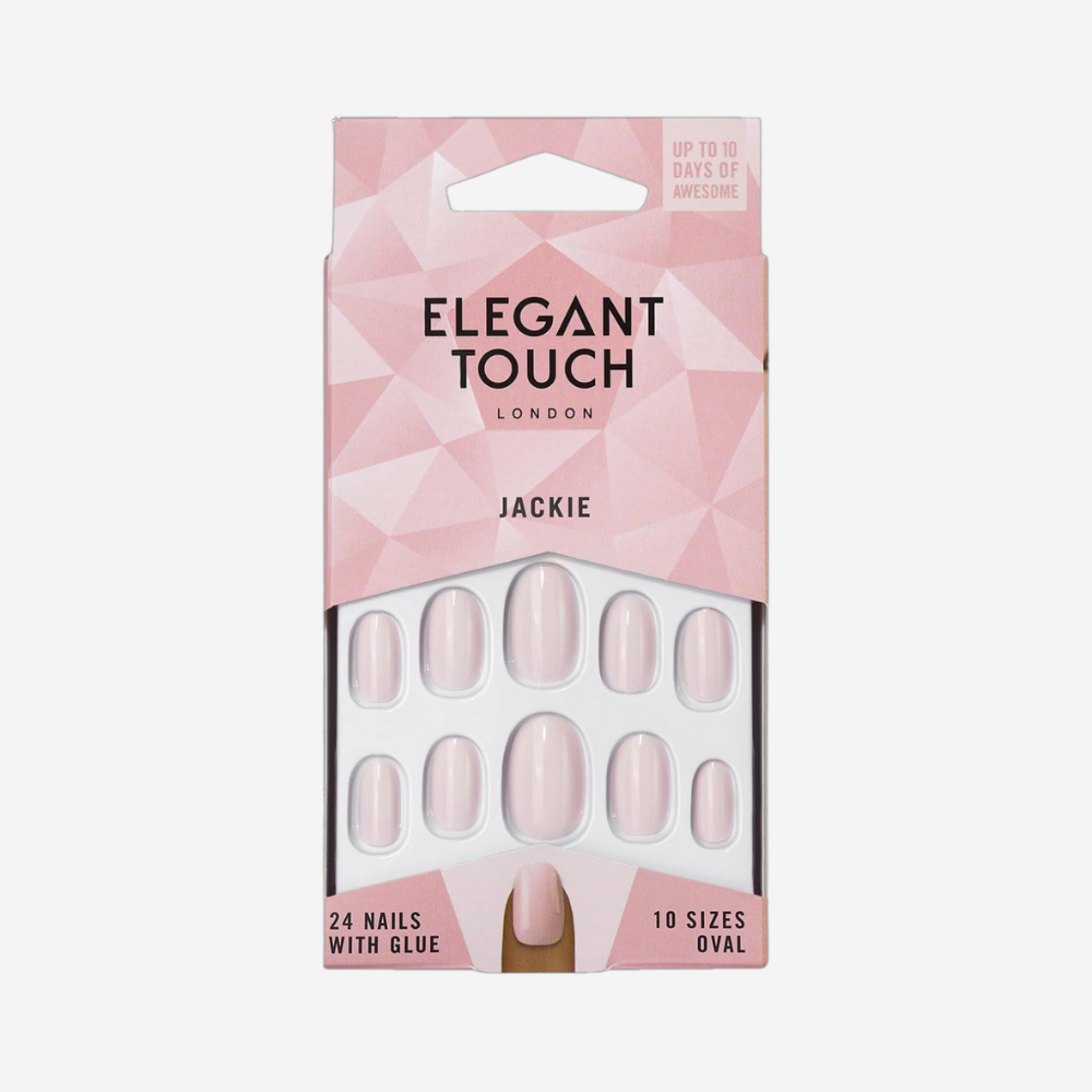 Elegant Touch Polished Nails - Jackie(Baby Pink)