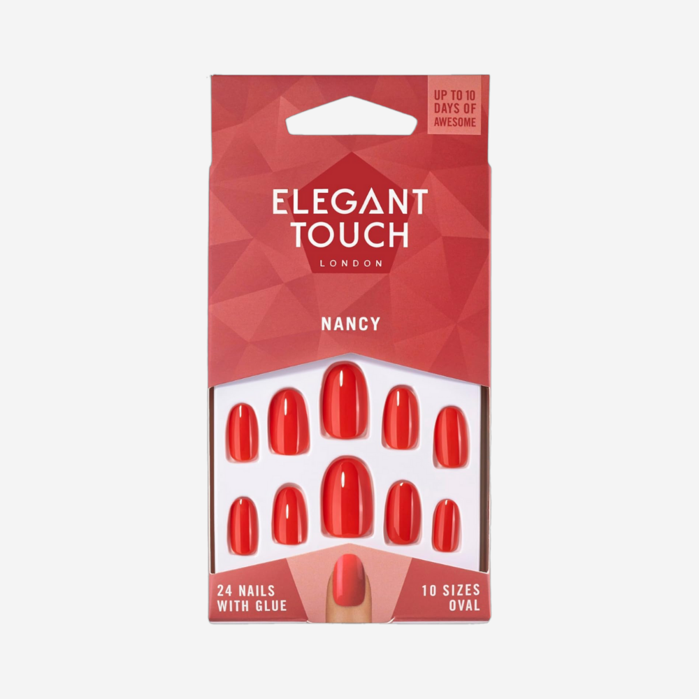 Elegant Touch Polished Nails - Nancy (Red)