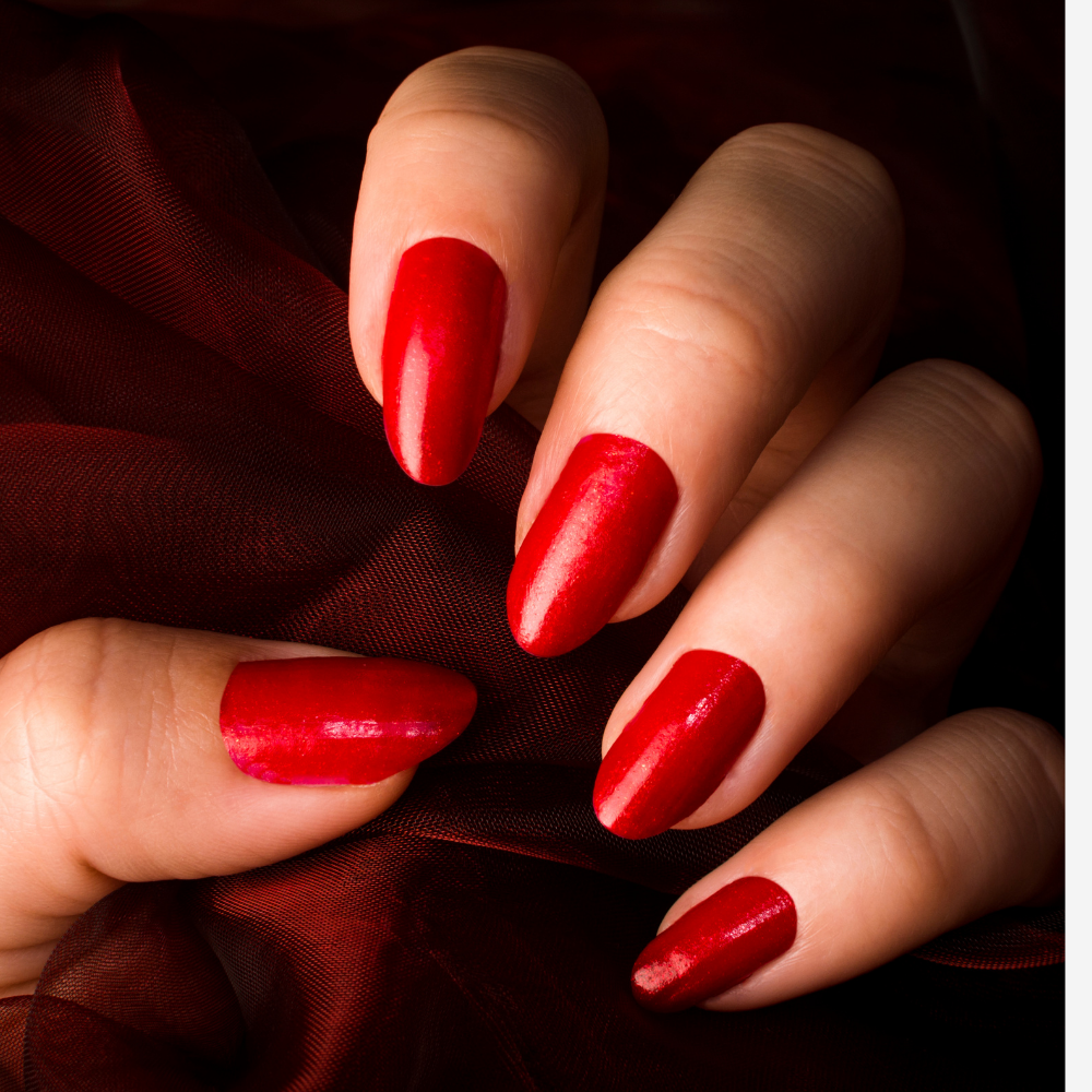 Elegant Touch Polished Nails - Nancy (Red)