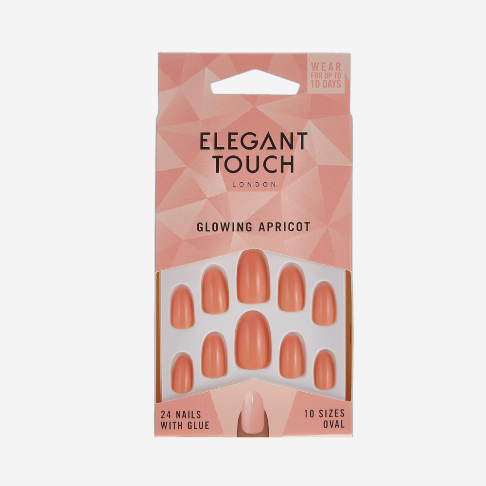 Elegant Touch Colour Nails - Glowing Apricot