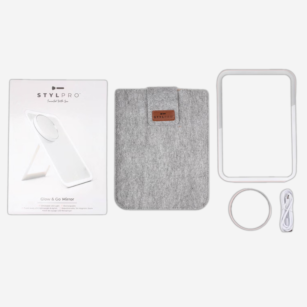 Stylpro Glow and Go Travel Mirror