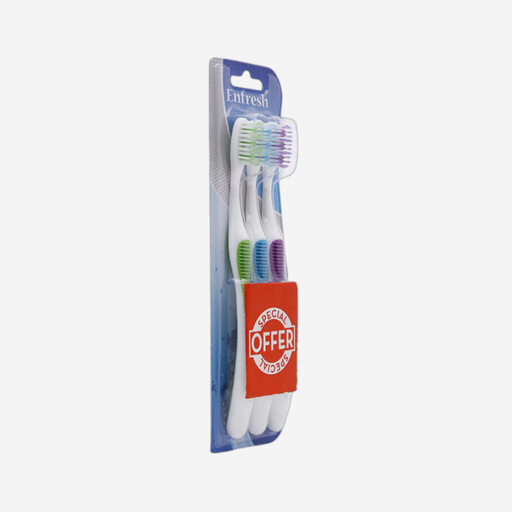 Enfresh Toothbrush 3 Pcs Value Pack