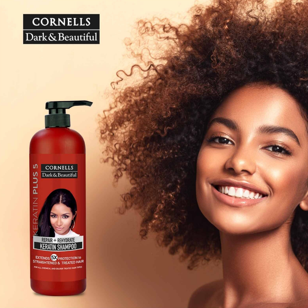 Cornells Dark & Beautiful Repair Rehydrate Keratin Shampoo 500Ml