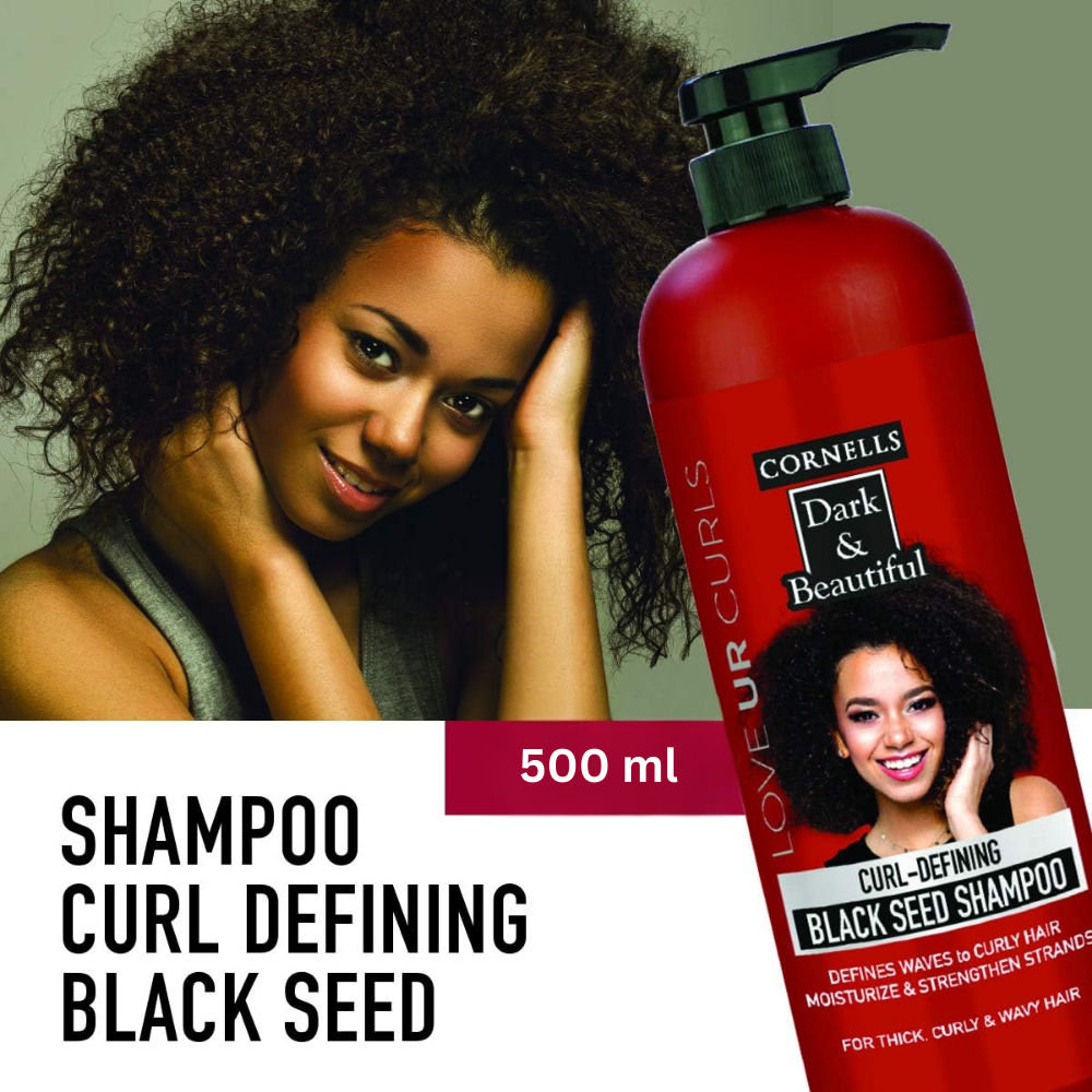 Cornells Dark & Beautiful Curl Defining Black Seed Shampoo 500M