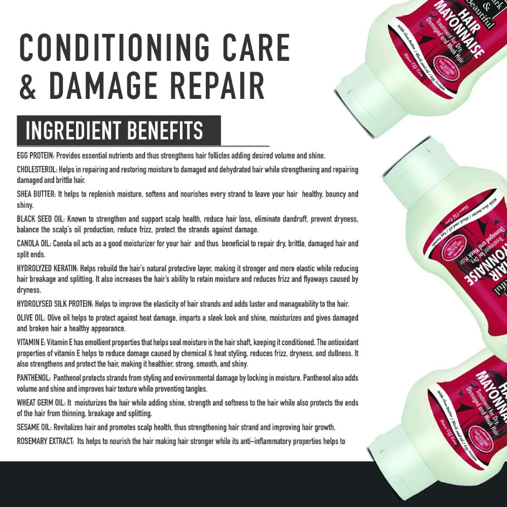 Cornells Dark & Beautiful Hair Mayonnaise 500G