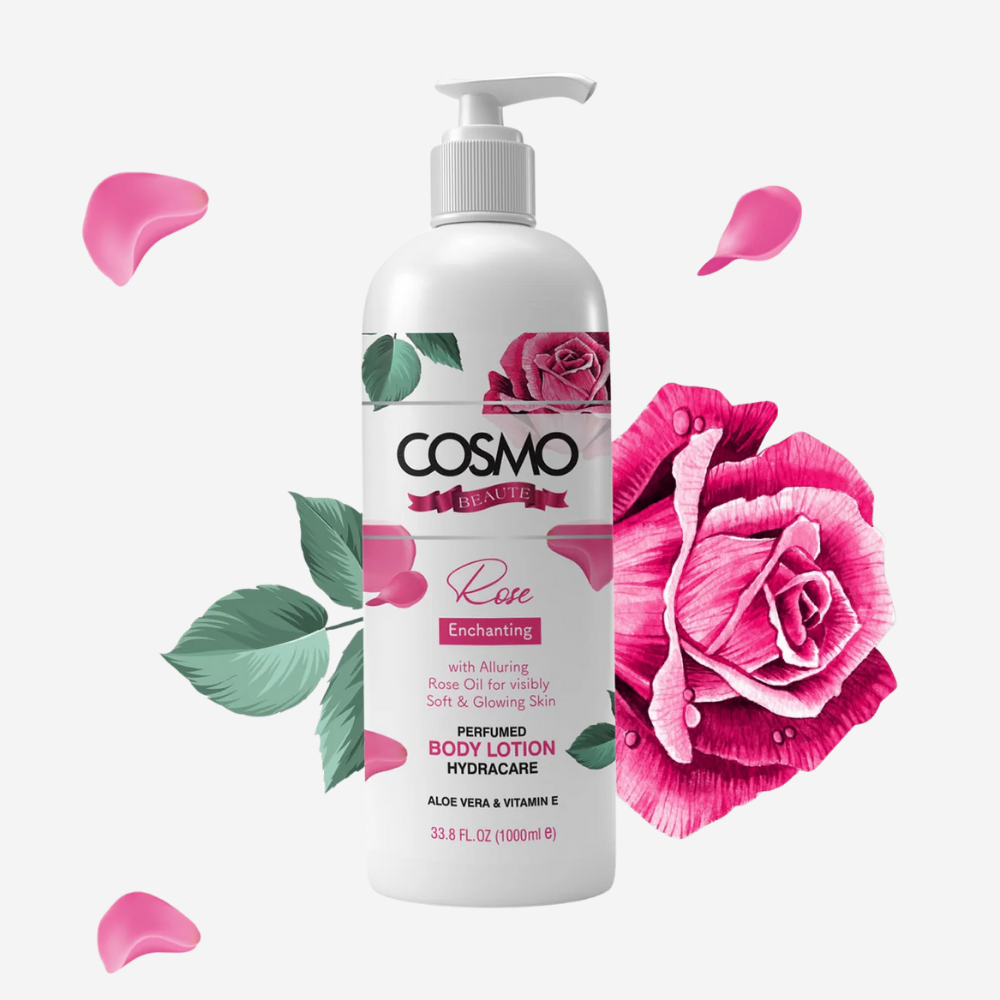 Cosmo Beaute Body Lotion Rose 1000 Ml
