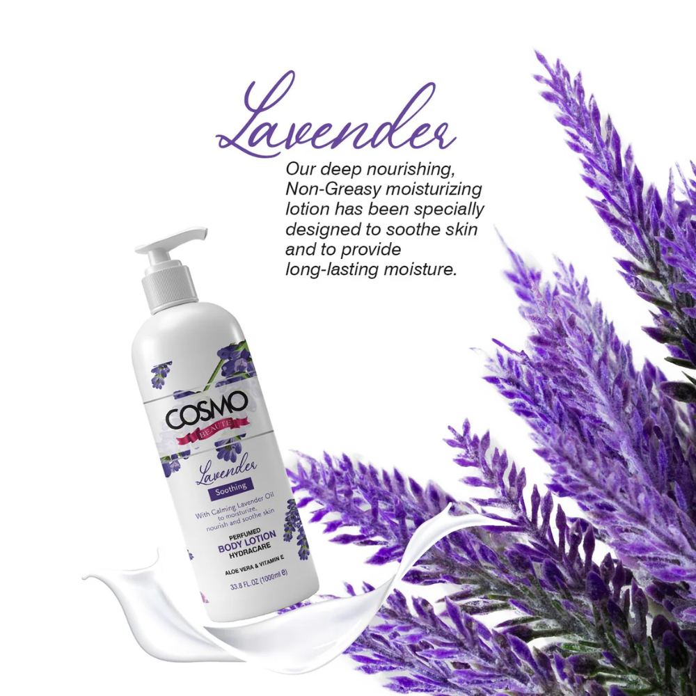 Cosmo Beaute Body Lotion Lavender 1000 Ml