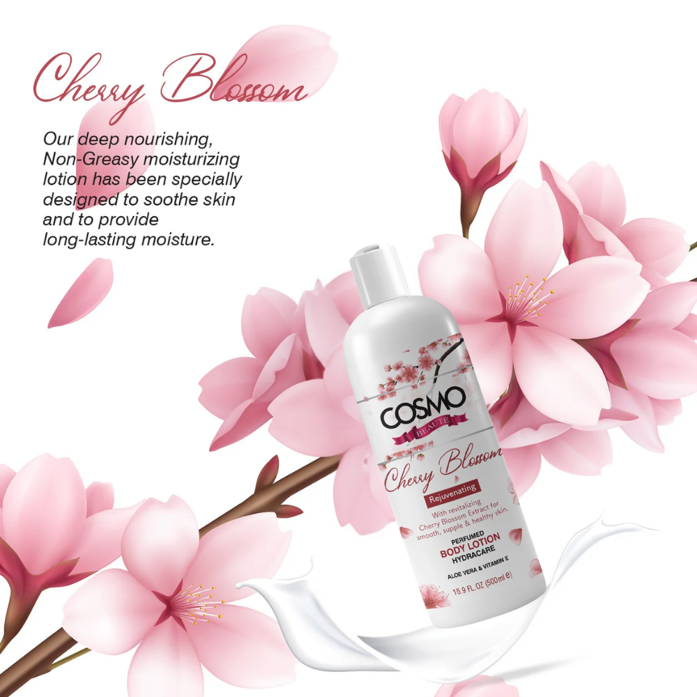 Cosmo Beaute Body Lotion Cherry Blossom 500 Ml