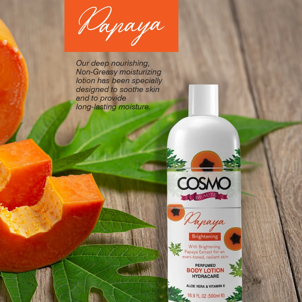 Cosmo Beaute Body Lotion Papaya 500 Ml