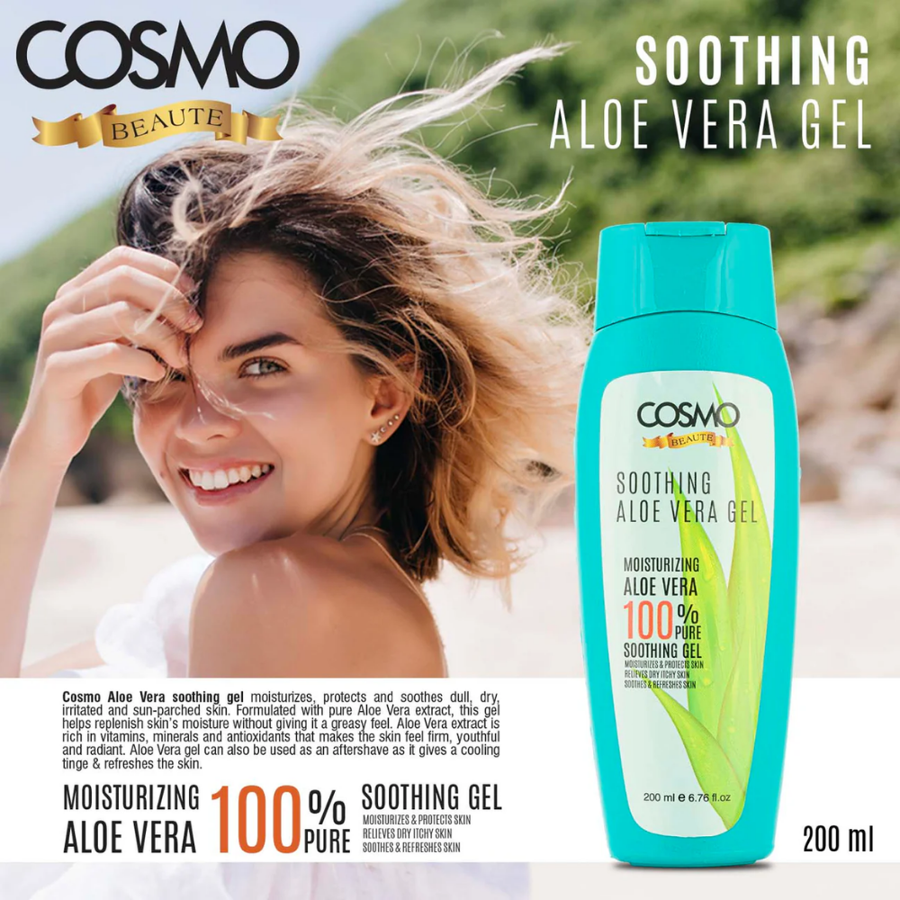 Cosmo Beaute Soothing Aloevera Gel 200Ml