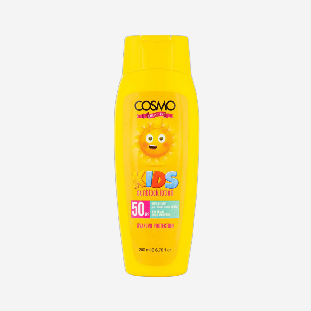 Cosmo Beaute Kids Sunblock Lotion Spf50 200Ml
