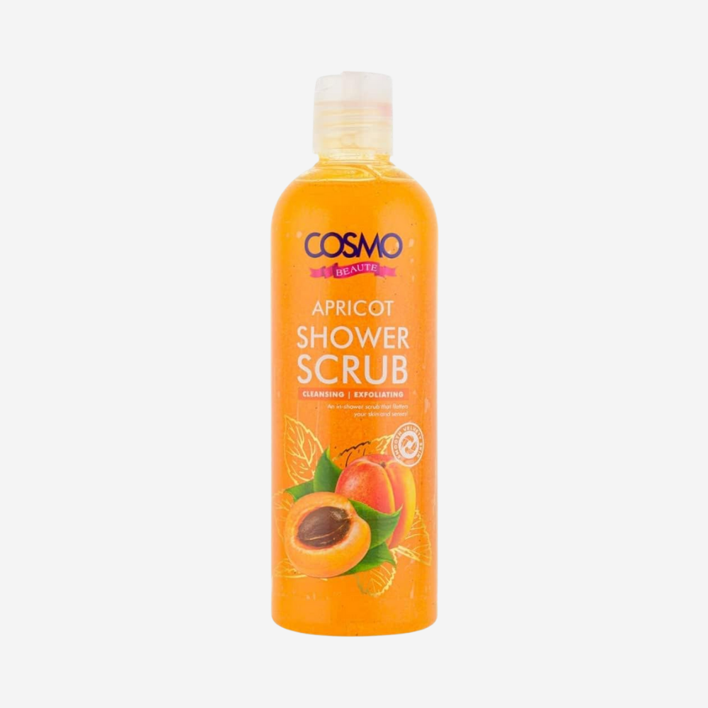 Cosmo Apricot Shower Scrub 480Ml