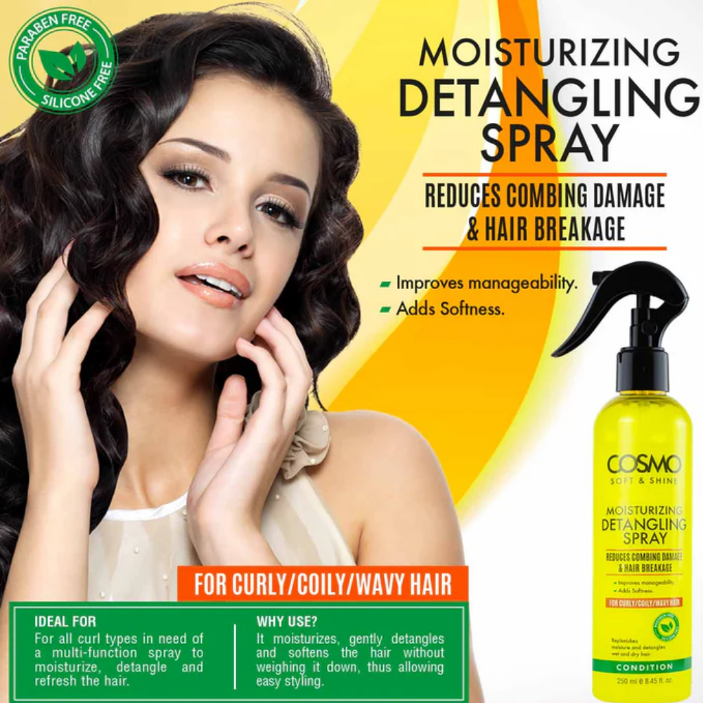 Cosmo Soft & Shine Detangle Spray 250ml