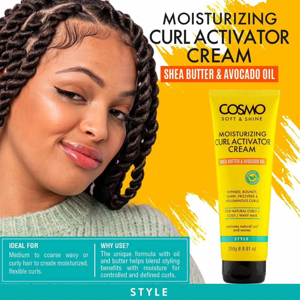 Cosmo Soft & Shine Curl Activator Cream 250g