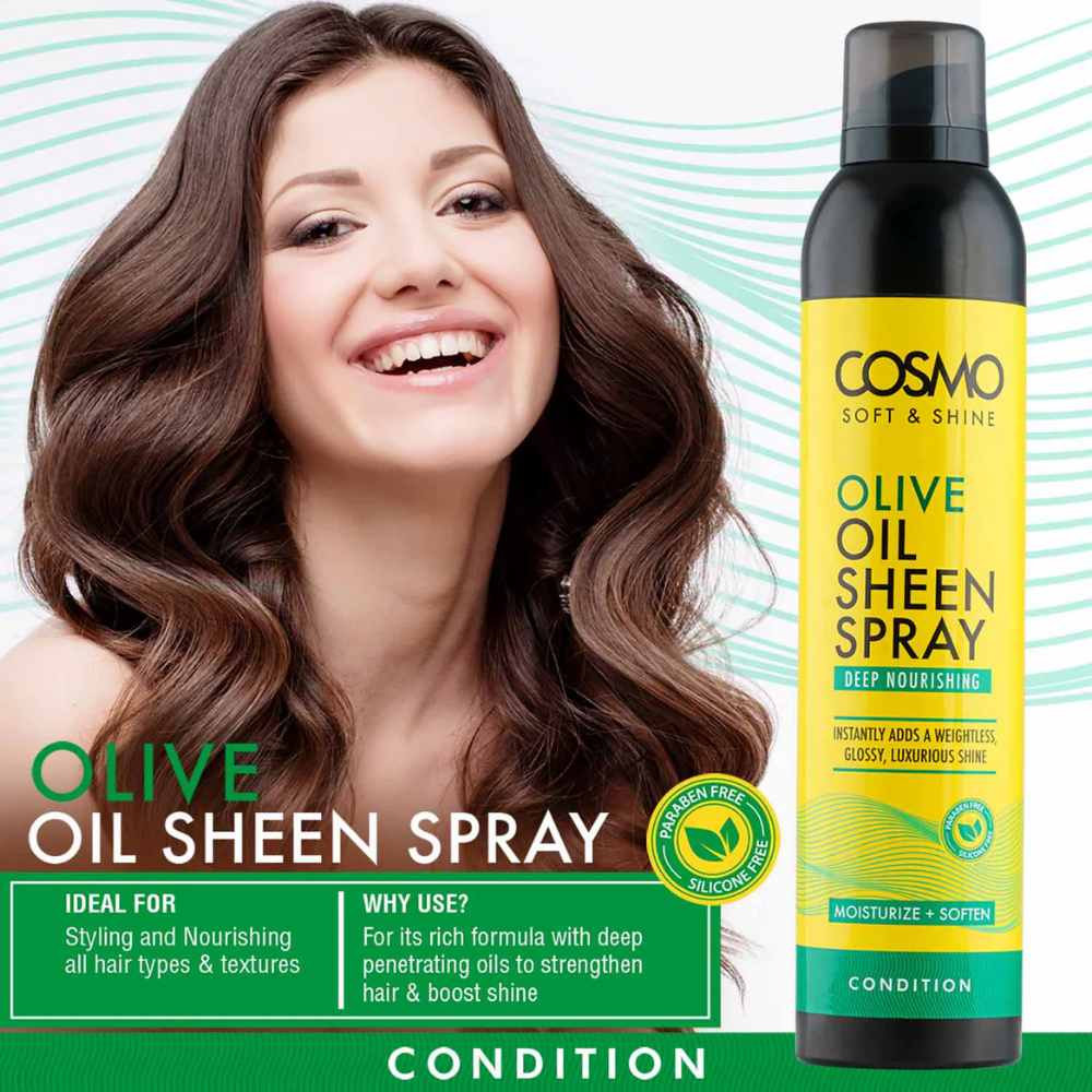 Cosmo Soft & Shine Olive Oil Spray 300ml