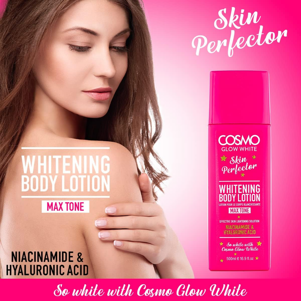 Cosmo Glow White Skin Perfector Whitening Body Lotion 500ml