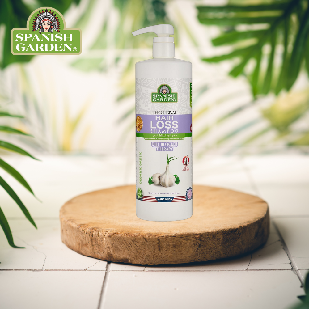 Spanish Garden Original Garlic Hair Loss Shampoo 946Ml