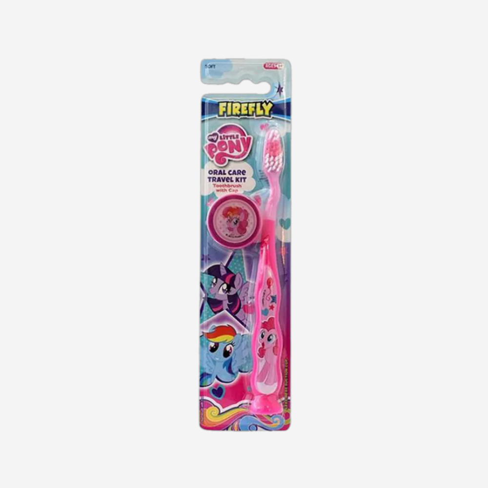 Firefly MLP Travel Kit ToothBrush with Cap