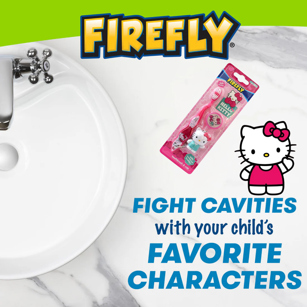 Firefly Hellokity Tooth Brush with Cap & Toy