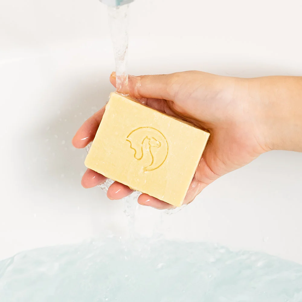 The Camel Soap Factory Milk Soap - Lavender & Rose Geranium 100G