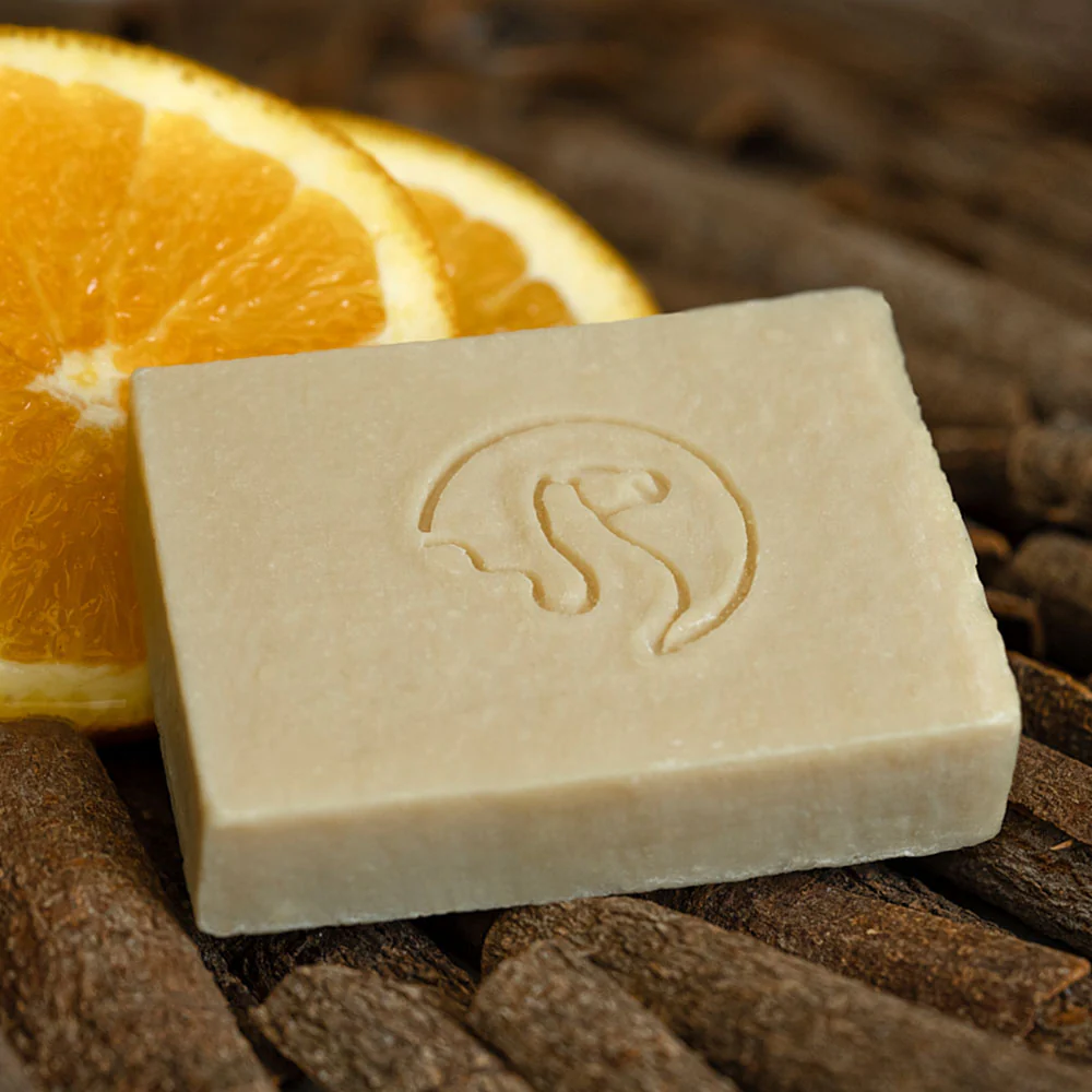 The Camel Soap Factory Milk Soap - Sweet Orange & Cinnamon 100G