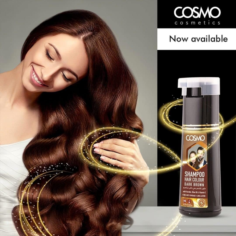 Cosmo Hair Colour Shampoo 180 Ml