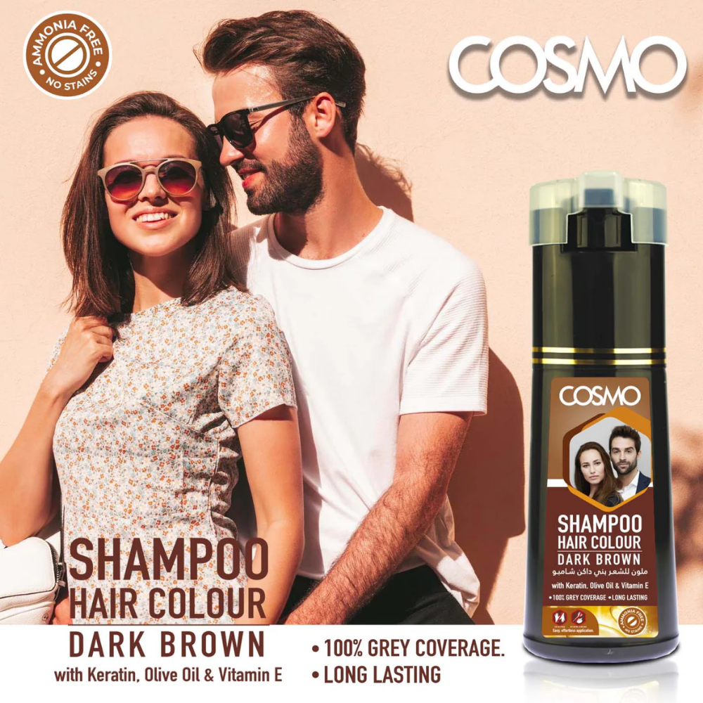 Cosmo Hair Colour Shampoo 180 Ml