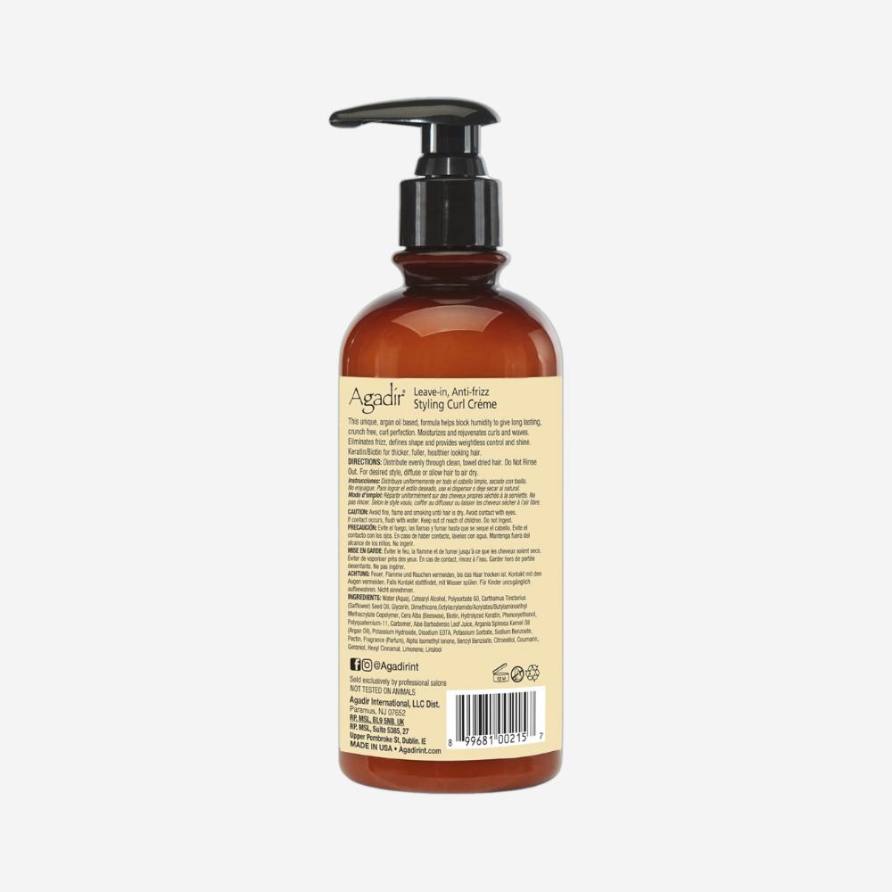 Agadir Argan Oil Curl Creme Leave-In 295.7Ml