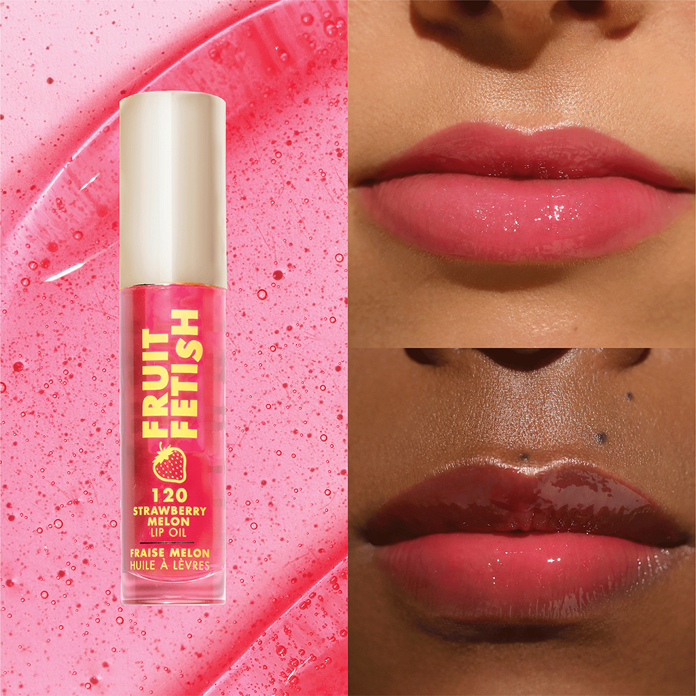 Milani Fruit Fetish Lip Oil-120 Strawberry Melon 4Ml