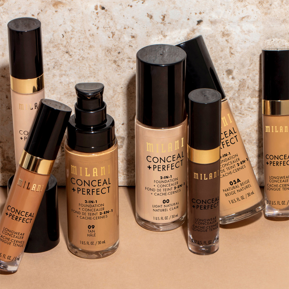 Milani Conceal + Perfect 2-In-1 Foundation - 03 Light Beige