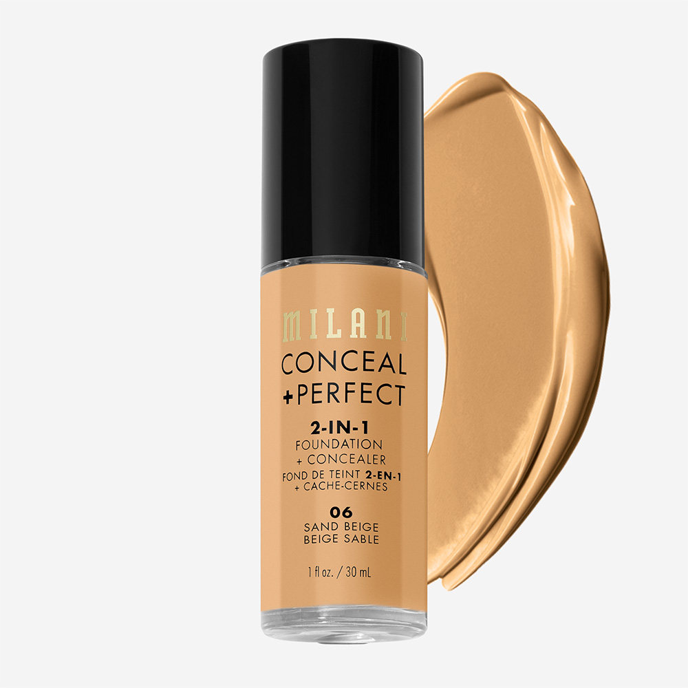 Milani Conceal + Perfect 2-In-1 Foundation - 06 Sand Beige