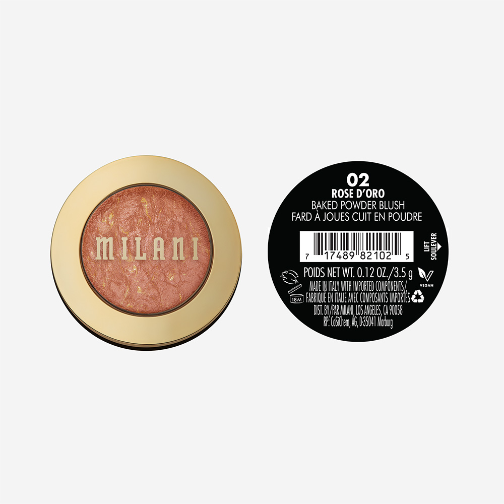 Milani Baked Blush - 02 Rose D'Oro