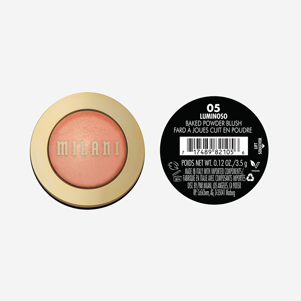 Milani Baked Powder Blush Luminoso 05
