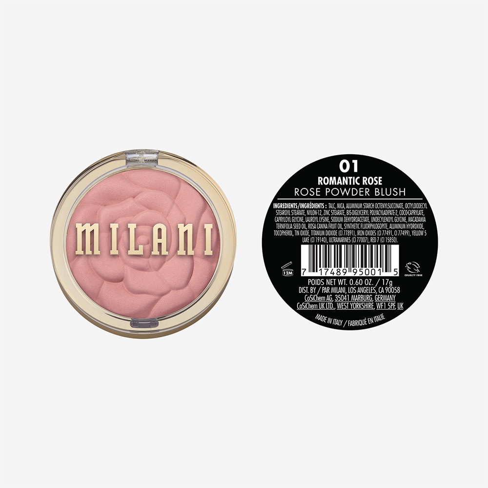 Milani Rose Powder Blush - 01 Romantic Rose