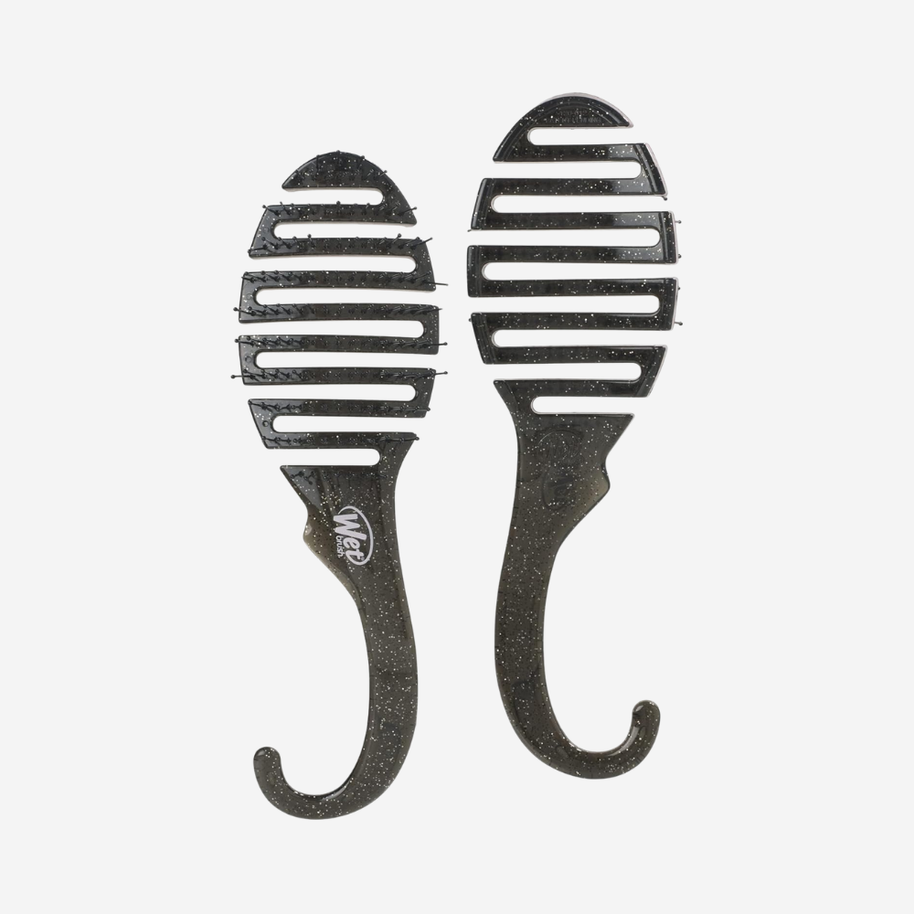 Wet Brush Shower Glitter Detangler - Black