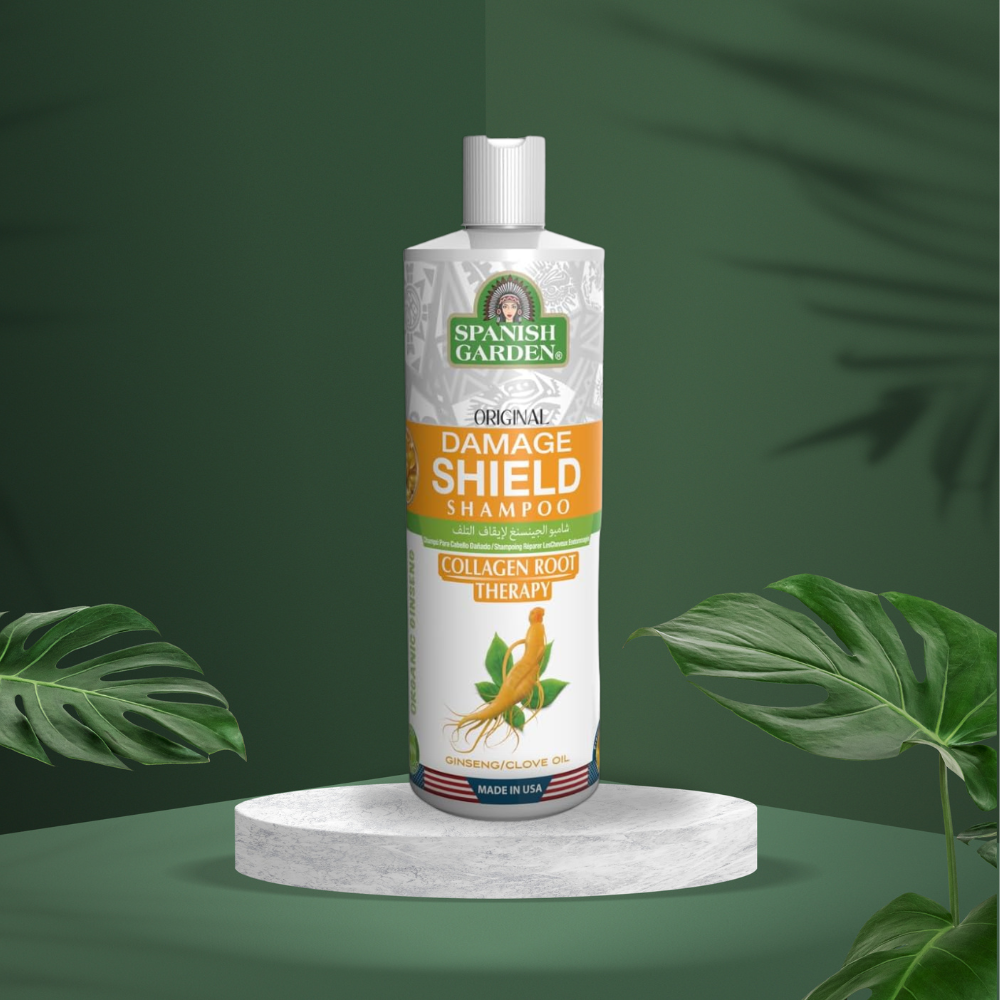Spanish Garden Original Ginseng Damage Shield Shampoo 450Ml