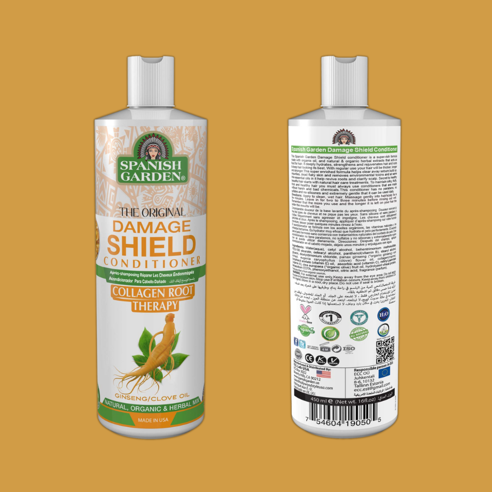 Spanish Garden Original Ginseng Damage Shield Conditioner 450Ml