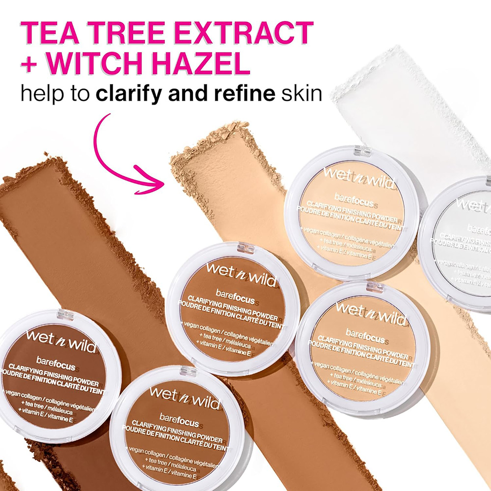 Wet N Wild Barefocus Clarifying Finishing Powder Medium/Tan