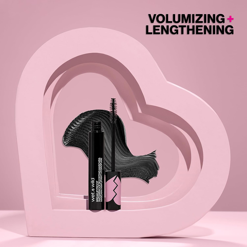 Wet N Wild Megalast Breakup Proof Waterproof Boosting Mascara - Ultra Black